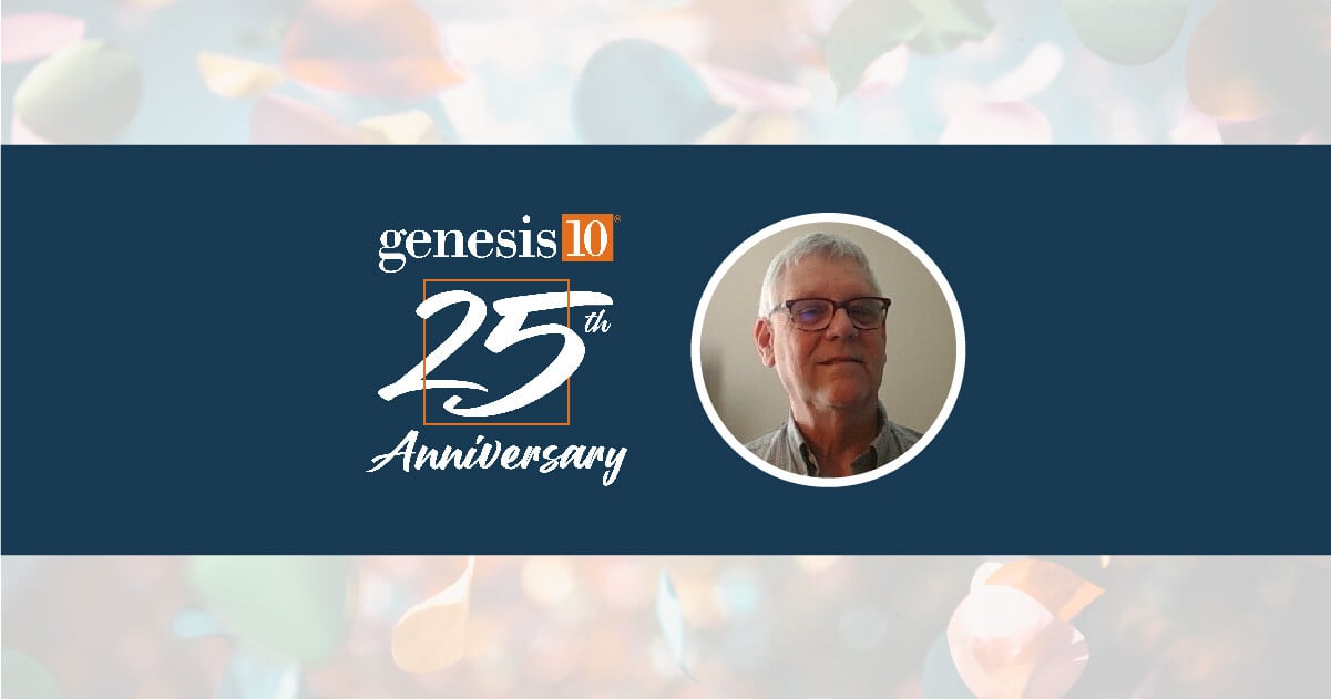 Genesis10's 25th Anniversary: Consultant Interview with John Chevalier