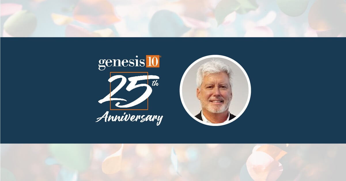 Genesis10 at 25: One of Our First Consultants Shares his Experience